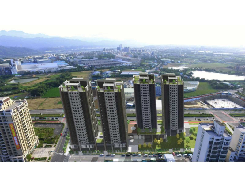 外觀規劃設計-屋頂預留太陽能板