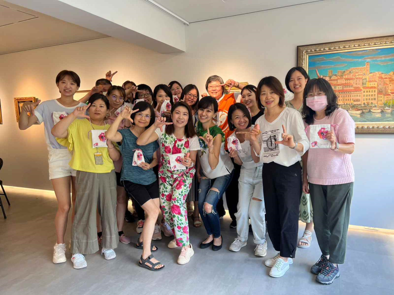 第二屆好好課程，芳療生活，日常舒壓，學員大合照