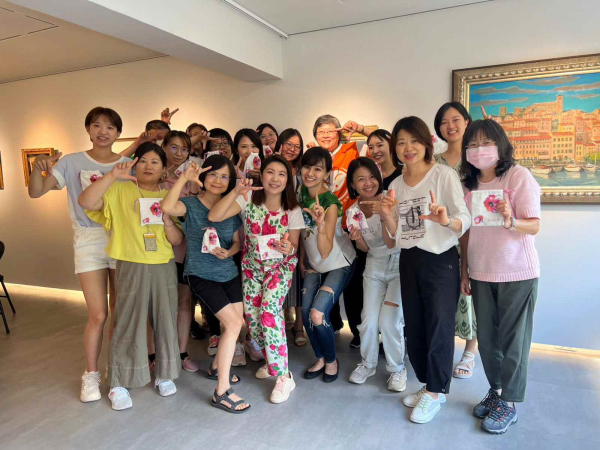 第二屆好好課程，芳療生活，日常舒壓，學員大合照