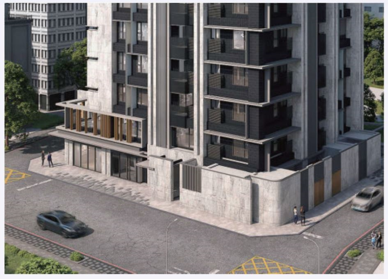 建築退縮美化，展現舊街區新風貌