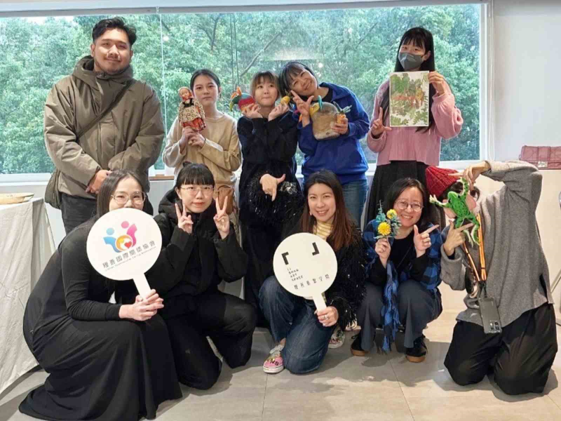 藝聚周末小市集之職感市集品牌攤主合影