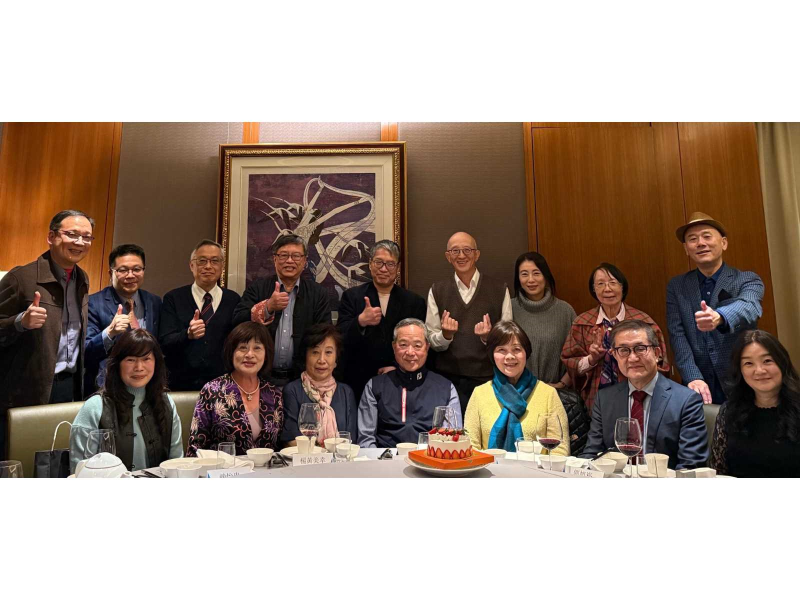 台灣東南亞及南亞協會理事長林若雩(前排左二)為前駐印尼大使陳忠(前排中)接風，並邀請相關領域專家交流，深具意義！