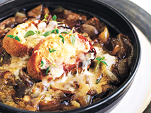 讓紅酒重生─烤洋蔥湯