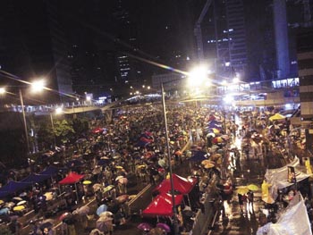 佔中行動遍地開花：<a href=