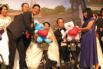 身心障礙公益婚禮 企業支持甜蜜百分百