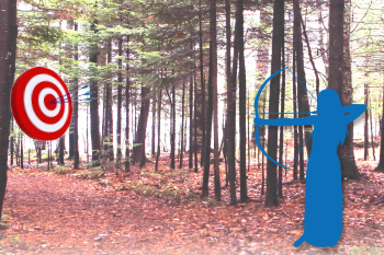 拉弓射鏢靶 箭箭穿紅心54761