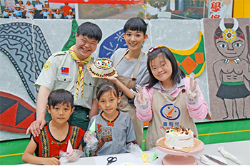 「喜憨兒蛋糕教室」深入校園