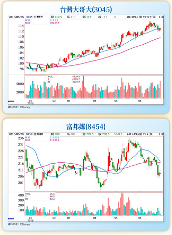 台灣大、富邦媒兄弟 躍升定存概念股56819